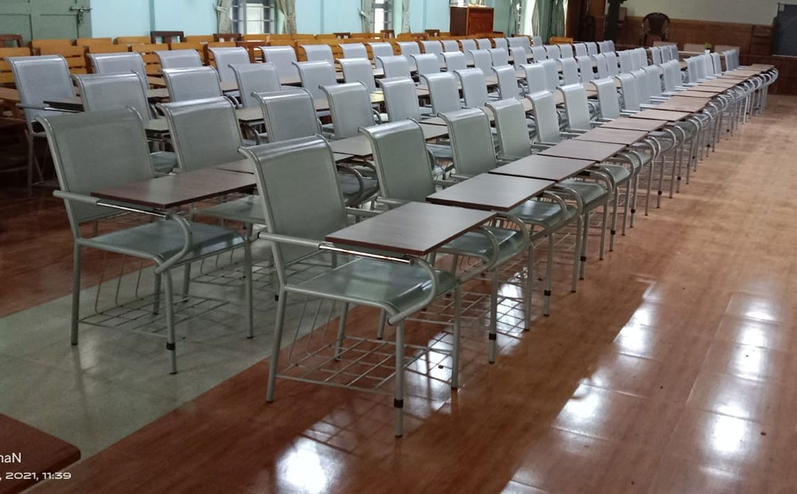 Classroom Tables with full writing board